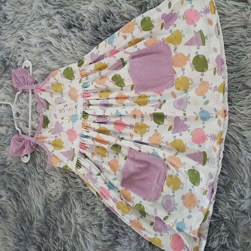 Pete and Lucy fruit dress 5 Girls